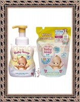 COW BRAND Kewpie Baby Soap - Детское мыло-пенка увлажняющая для тела