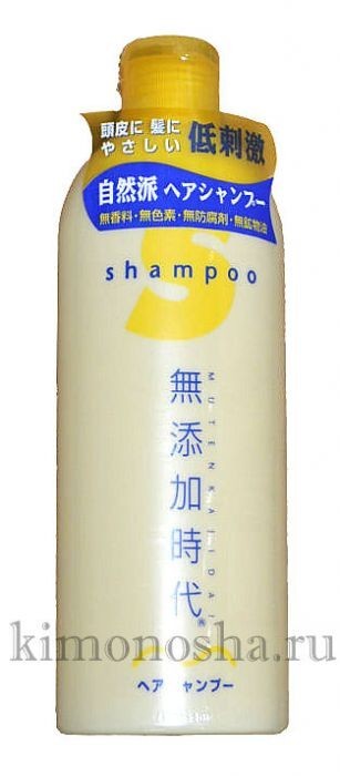 MUTENKA JIDAI HAIR SHAMPOO Шампунь для волос без добавок Шампунь не содержит парфюмерных отдушек, красителей, минеральных масел, консервантов класса парабенов. Удаляет вызывающие стресс загрязнения и кожные выделения, увлажняет и смягчает волосы, поддерживая здоровое состояние волос и кожи головы.