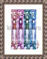Dental Care Kids Toothbrush Set - Набор: Зубные щетки cо сверхтонкой двойной щетиной для детей 4-10 лет, 4 шт/упак