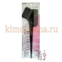 VESS Hairdye Brush and Comb - Гребень cо щеткой для профессионального окрашивания волос - малый
