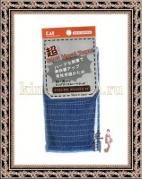 KAI Chou Hard Towel - Мочалка для мужчин (с плотным плетением жесткая), 28x120 см