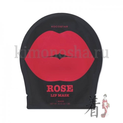 KOCOSTAR Lip Mask Rose Гидрогелевые патчи для губ с ароматом Розы Гидрогелевые патчи с экстрактом Розы в форме поцелуя подарят спасительное увлажнение и питание даже очень сухим и потрескавшимся губам. Аллантоин смягчит пересушенную кожу, а экстракт лепестков Розы обеспечит тонизирующий лифтинг-эффект. За счет натуральных растительных компонентов кожа губ надолго останется увлажненной. Гидрогелевая маска не оставит после себя липкости или дискомфорта - только нежность, гладкость и тонкий аромат. В упаковке 20 одноразовых патчей