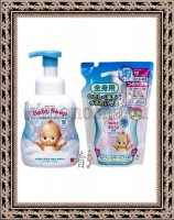 COW BRAND Kewpie Baby Soap - Детское жидкое мыло для тела с увлажняющим эффектом без отдушек