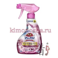 KAO Bath Magiclean Super Clean - Спрей-пенка для ванны с антигрибковым, дезинфицирующим эффектом, с ароматом розы