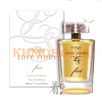 GITER Parfum Love Store Flirt for Women Indigo Parfums - Женская парфюмерная вода, аромат в который можно просто влюбиться, 50 мл