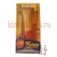 VESS Honey Brush - Расчёска для увлажнения и придания блеска волосам с мёдом и маточным молочком пчёл - складная