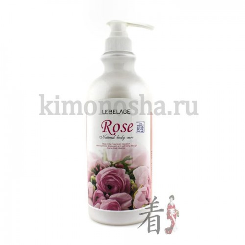 LEBELAGE Rose Natural Body Care Расслабляющий гель для душа Роза и восточные травы Расслабляющий гель для душа с ароматом розы мягко очищает кожу, тонизирует и обогащает витаминами, устраняет болезнетворные проявления, нормализует гидробаланс. Снимает покраснения и раздражения.