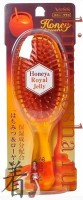 VESS Honey Brush - Щетка массажная для увлажнения и придания блеска волосам с мёдом и маточным молочком пчёл (круглая)
