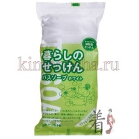 MIYOSHI ADDITIVE FREE SOAP BAR - Туалетное мыло на основе натуральных компонентов, 3 шт x 135 гр