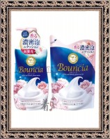 COW BRAND Milky Body Soap Bouncia - Сливочное жидкое мыло для рук и тела с коллагеном и ароматом цветов