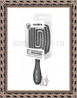 SOLOMEYA Wet Detangler Brush Paddle Grape - Расческа для сухих и влажных волос c ароматом винограда MZ006