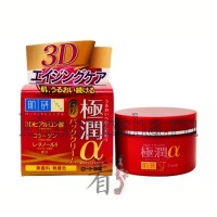 ROHTO HADA LABO Gokujyun Alpha Lifting Cream - Крем для лица увлажняющий, питательный с эффектом лифтинга, 50 гр