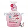 LION Thailand Shokubutsu Whipped Foaming Bath Sakura - Гель-пена для душа с экстрактом листьев сакуры - 027817