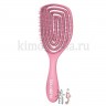 SOLOMEYA Wet Detangler Brush Oval Strawberry Расческа для сухих и влажных волос с ароматом клубники - SOLOMEYA Wet Detangler Brush Oval Strawberry Расческа для сухих и влажных волос с ароматом клубники