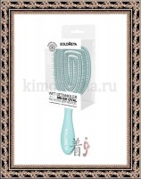 SOLOMEYA Wet Detangler Brush Oval Jasmine - Расческа для сухих и влажных волос с ароматом жасмина MZ0011