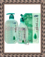 CJ LION Chamgreen Pure Fermentation - Средство для мытья посуды, овощей и фруктов Горные травы