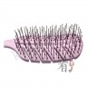 SOLOMEYA Scalp Massage Bio Hair Brush Light Pink Массажная био-расческа для волос Светло-розовая - 14-2013-1