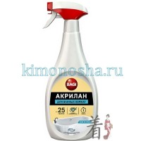 BAGI Баги Акрилан - Особый спрей для чистки и обновления душевых кабин, акриловых ванн, джакузи, бассейнов, 400 мл