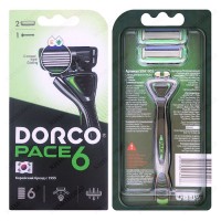 Dorco Pace 6 - Бритвенный станок c 6-ю лезвиями