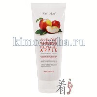 FarmStay All-In-One Whitening Peeling Gel Apple - Пилинг-гель c экстрактом яблока, 180 мл