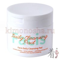 FACIS Daily Cleansing Pad - Диски для лица с косметическим тоником с экстрактом Центеллы азиатской и лимона, 70 шт 180 мл