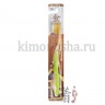 EQ MAXON Wellbeing Gold Toothbrush Зубная щетка для детей от 7 лет со сверхтонкими щетинками двойной высоты с ионами золота Мягкой жесткости - 160102-1