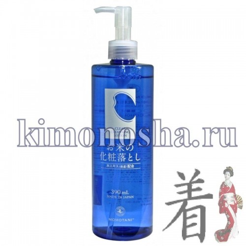 MOMOTANI Rice Moisture Clear Cleansing Lotion Очищающий лосьон для снятия макияжа Очищающий лосьон на основе компонентов, полученных из риса, бережно и эффективно удаляет макияж, в том числе с глаз, очищает кожу, глубоко увлажняет, питает и придает упругость