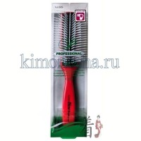 VESS BLOW BRUSH C-130 - Профессиональная щетка для укладки волос, цвет ручки красный