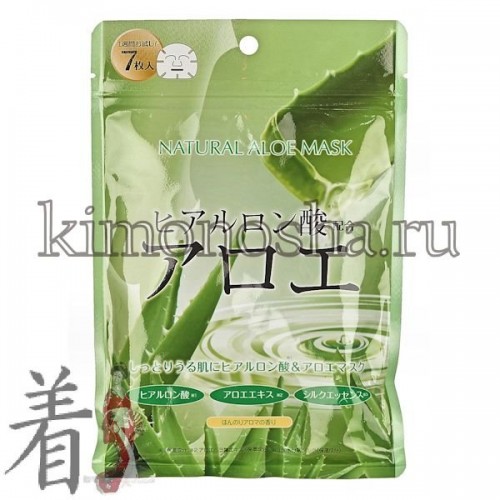 JAPAN GALS Natural Aloe Mask Курс натуральных масок для лица с экстрактом алоэ Курс натуральных масок для лица JAPAN GALS в уникальном сочетании экстракта алоэ-вера и гиалуроновой кислоты созданы для совершенного ухода за вашей кожей. Являясь основными компонентами, гиалуроновая кислота, экстракт алоэ-вера и шелковая эссенция, применяются для заботы о проблемной коже с плохой текстурой. Благодаря своему составу они созданы для ежедневного использования, образуя целый комплекс по уходу за лицом.
