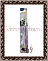EQ Maxon Dentione Nano Silver Toothbrush - Зубная щетка со сверхтонкими щетинками двойной высоты и анатомической ручкой ручкой с ионами серебра, средней жесткости