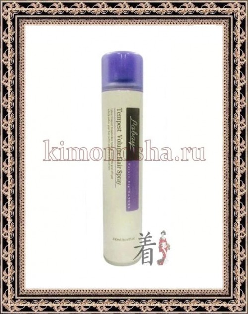 Labay Tempest Volume Hair Spray Лак для укладки и объема волос Спрей для укладки и объема волос обладает мягким приятным ароматом. Быстро высыхает, не склеивает и не утяжеляет волосы, придает им объем и фиксирует укладку. Благодаря фитокератину восстанавливаются поврежденные участки волос, что делает волосы упругими и блестящими.