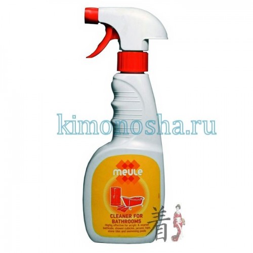 MEULE Cleaner for Bathrooms - Чистящее средство для акриловых, эмалированных ванн и душевых кабин, кафеля, джакузи, кранов, бассейнов Очень мощное чистящее средство. Мгновенно очищает поверхности от известкового налета, плесени, грибка, ржавчины и других загрязнений. Все блестит и переливается после использования данного средства. ДЕЙСТВИТЕЛЬНО РАБОТАЕТ! Без запаха