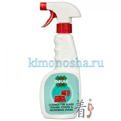 MEULE Cleaner for Glass Ceramic Stoves &amp; Microwave Ovens - Чистящее средство для стеклокерамических поверхностей и микроволновых печей спрей Meule "Ovens Cleaner" - это средство для чистки стеклокерамических поверхностей и микроволновых печей. Оно идеально удаляет остатки грязи и жира. Подходит для чистки духовых шкафов и газовых горелок. Растворяет стойкие и подгоревшие жиры