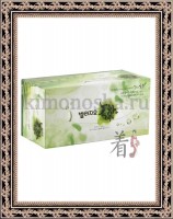 Monalisa Bellagio Green Tea Soft & Skin Facial Tissue - Салфетки-выдергушки для лица двухслойныес экстрактом зеленого чая, 210 шт/упак