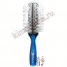 VESS BLOW BRUSH С-150 Профессиональная щетка для укладки волос С-150, цвет ручки синий - 101489-1