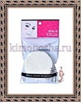 K-Beauty NR- 3 - Спонж косметический в индивидуальной упаковке "Круг", 8 сегментов