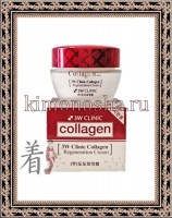 3W CLINIC COLLAGEN REGENERATION CREAM  - Регенерирующий крем для лица с коллагеном, 60 гр
