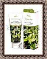 JIGOTT Natural Green Tea Foam Cleansing - Пенка для умывания очищающая с экстрактом зеленого чая, 180 мл
