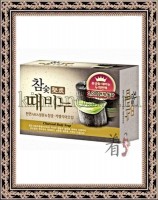 MUKUNGHWA MKH Charcoal Body Soap - Косметическое мыло-скраб, древесный уголь, 100 гр