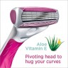 Wilkinson Sword Quattro For Women - Женский бритвенный станок со сменными касетами 4 лезвия - 718030-2