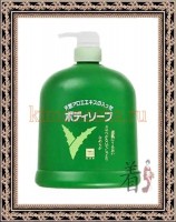 COW BRAND Aloe Body Soap - Жидкое мыло для тела с экстрактом алоэ, 1200 мл