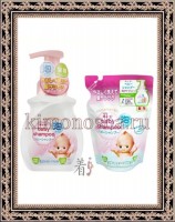 COW BRAND Kewpie Baby Sampoo - Детский пенящийся шампунь для волос Кьюпи