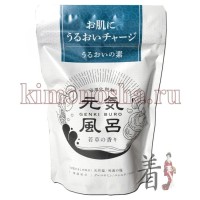MAX BATH SALT GENKI BURO - Соль для ванны «Восстанавливающая», 400 гр