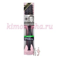 VESS Hair Styling Pro Roll Brush - Профессиональная щетка для укладки волос из натуральной щетины (круглая)