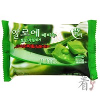 JUNO Sangtumeori Aloe Peeling Soap - Мыло с отшелушивающим эффектом с алоэ, 150 гр