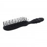 VESS HAIRSTYLING PRO Skeleton Brush Профессиональная расческа для сушки и укладки волос, черная - 723315-1