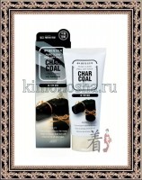 JIGOTT Pure Clean Peel Off Pack Charcoal - Маска-пленка для глубокого очищения кожи лица с экстрактом черного угля, 180 мл