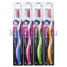 Dental Care Fluorine Toothbrush - Зубная щетка cо сверхтонкой двойной щетиной (средней жесткости и мягкой) и изогнутой ручкой “Фтор” - 141739