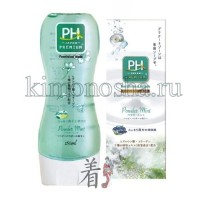 JRS pH Care Powder Mint Femine Wash - Нежный гель для интимной гигиены с пантенолом и растительными экстрактами, с экстрактом ромашки и ароматом присыпки, 150 мл