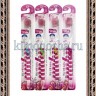 Dental Care Fluorine Toothbrush - Зубная щетка cо сверхтонкой двойной щетиной (средней жесткости и мягкой) и прозрачной прямой ручкой “Фтор” - Dental Care Fluorine Toothbrush - Зубная щетка cо сверхтонкой двойной щетиной (средней жесткости и мягкой) и прозрачной прямой ручкой “Фтор”